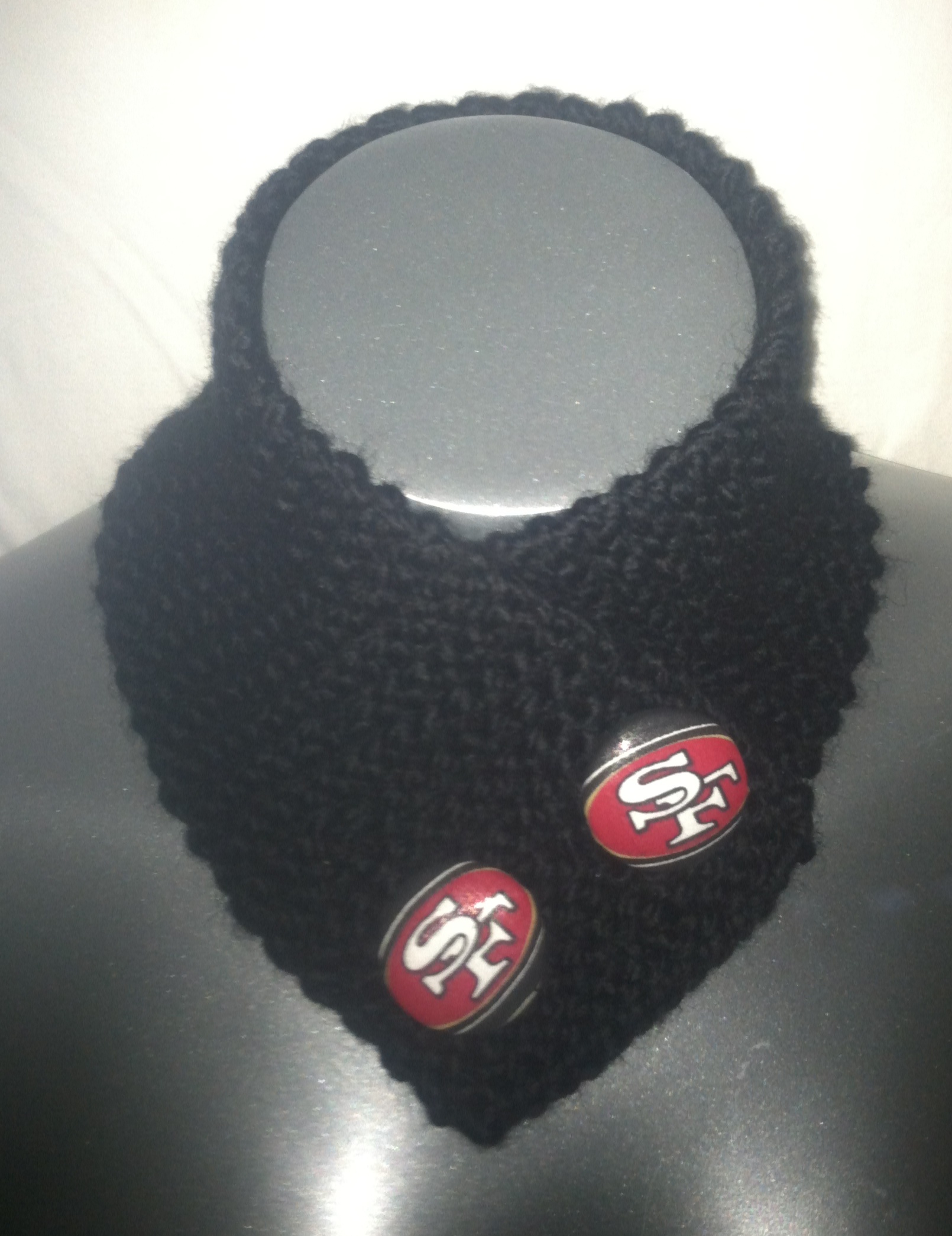 Neck Cuff w/ sports theme buttons